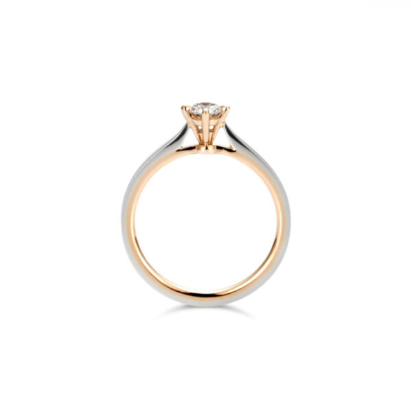 Diamond Vine Ring in Platinum - Image 2