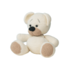White knitted teddy bear